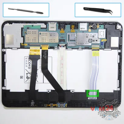 How to disassemble Samsung Galaxy Tab 4 10.1'' SM-T531, Step 4/1