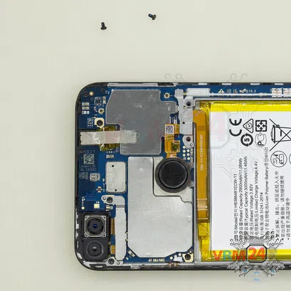 How to disassemble Huawei Honor 7C Pro, Step 4/2