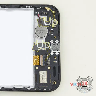 How to disassemble ZTE Blade A520, Step 5/2