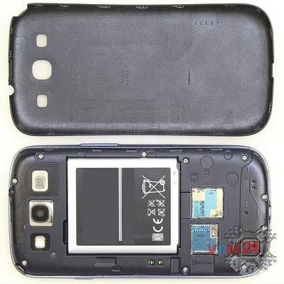 How to disassemble Samsung Galaxy S3 SHV-E210K, Step 1/1