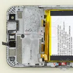 Cómo desmontar ZTE Blade Z10, Paso 16/2