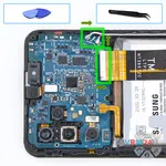 Cómo desmontar Samsung Galaxy A13 SM-A135, Paso 15/1