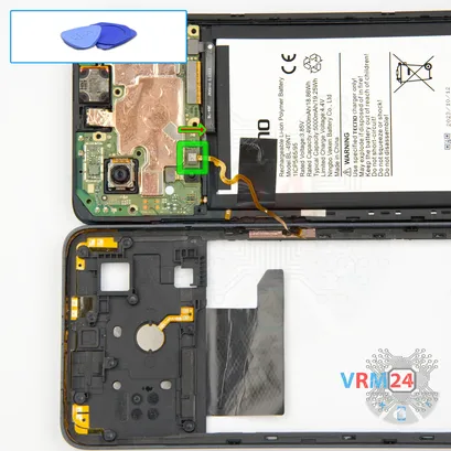 How to disassemble Tecno Spark Go 2024, Step 8/1