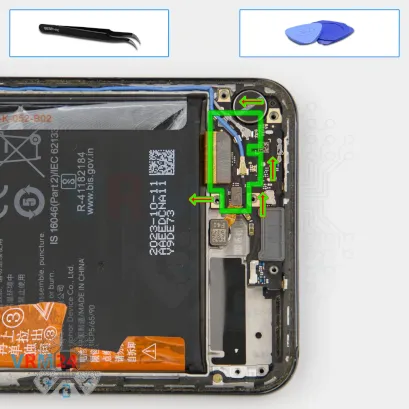 Cómo desmontar Honor 90, Paso 10/1