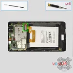 How to disassemble Lenovo Vibe Z K910, Step 5/1