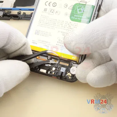 How to disassemble Oppo A53, Step 9/3