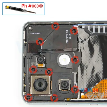 How to disassemble Xiaomi Redmi Note 13 Pro 5G, Step 4/1