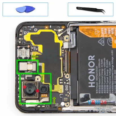 How to disassemble Honor X7b, Step 19/1