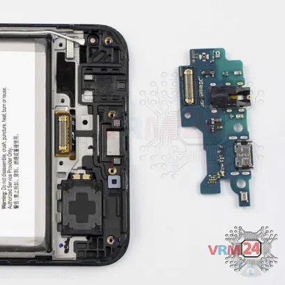 How to disassemble Samsung Galaxy M31 SM-M315, Step 12/2