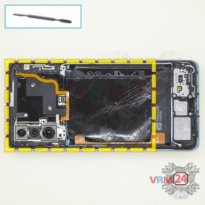 How to disassemble Huawei P30, Step 4/1