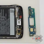 How to disassemble HTC Desire 828, Step 5/2