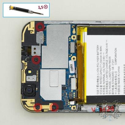 How to disassemble ZTE Blade A512, Step 7/1