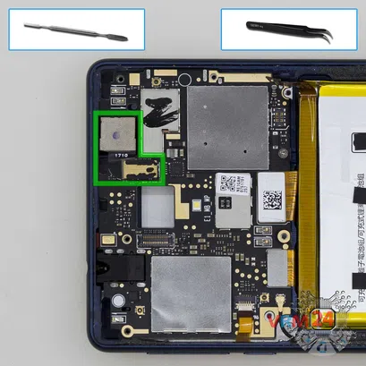 How to disassemble Nokia 3 (2017) TA-1032, Step 12/1