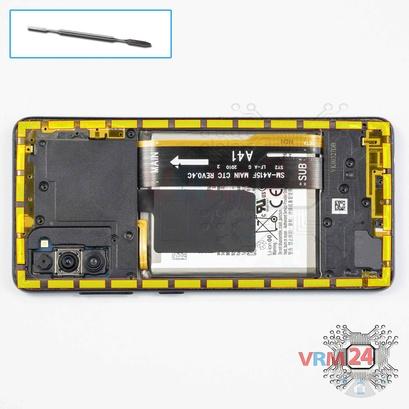 How to disassemble Samsung Galaxy A41 SM-A415, Step 5/1