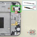 How to disassemble LG X cam K580, Step 12/1
