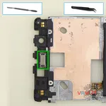Como desmontar Nokia 5 (2017) TA-1053 por si mesmo, Passo 8/1