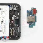 How to disassemble Samsung Galaxy S24+ SM-S921, Step 11/2