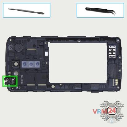 How to disassemble LG K7 X210, Step 6/1