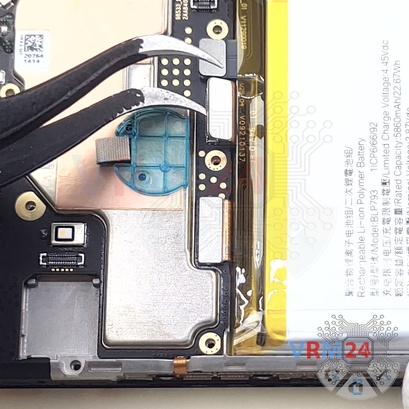 How to disassemble Realme C25, Step 12/2