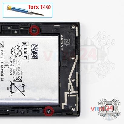How to disassemble Sony Xperia L1, Step 6/1