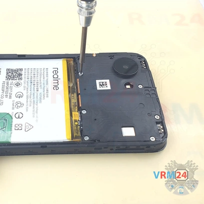 How to disassemble Realme C30, Step 4/3