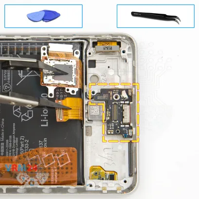 How to disassemble Xiaomi POCO F4, Step 11/1