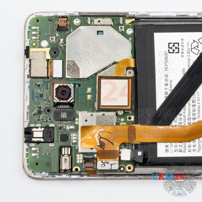 How to disassemble Lenovo K6 Note, Step 7/2
