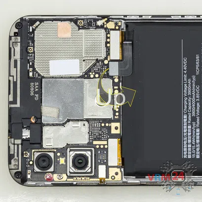 How to disassemble Xiaomi Mi A2 Lite, Step 3/2