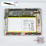 How to disassemble Huawei MediaPad M2 10'', Step 7/1