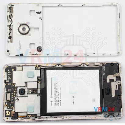 How to disassemble Lenovo ZUK Z2 Pro, Step 5/2