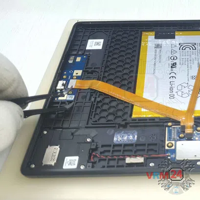 Como desmontar Lenovo Tab M10 Plus TB-X606F, Passo 9/4