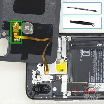 Como desmontar Xiaomi Redmi Note 7 por si mesmo, Passo 2/1