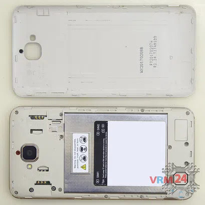 How to disassemble Huawei Honor 4C Pro, Step 1/2