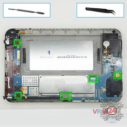 How to disassemble Samsung Galaxy Tab GT-P1000, Step 6/1