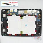 How to disassemble Samsung Galaxy Tab A 9.7'' SM-T555, Step 4/1
