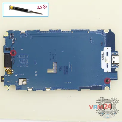 How to disassemble Samsung Star 3 Duos GT-S5222, Step 9/1