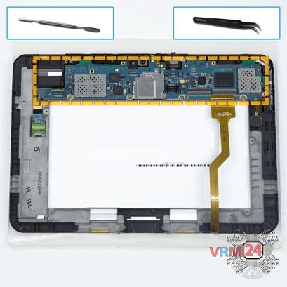 Как разобрать Samsung Galaxy Tab 8.9'' GT-P7300, Шаг 16/1