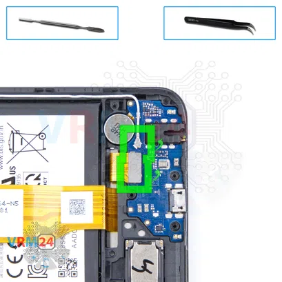 Cómo desmontar Samsung Galaxy A03 Core SM-A032, Paso 9/1