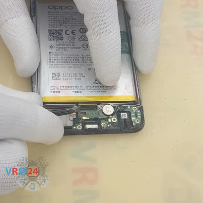 How to disassemble Oppo A55, Step 10/2