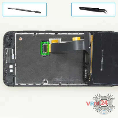 How to disassemble HTC One A9, Step 4/1