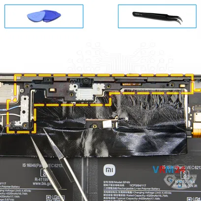 How to disassemble Xiaomi Pad 6, Step 22/1