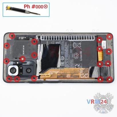 Como desmontar Xiaomi Redmi Note 10 Pro por si mesmo, Passo 3/1
