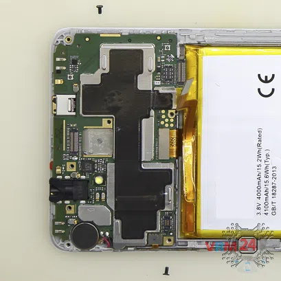 How to disassemble Huawei Ascend Mate 7, Step 15/2