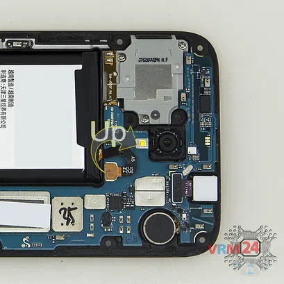 How to disassemble Samsung Galaxy J5 (2017) SM-J530, Step 7/2
