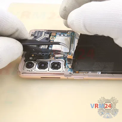 How to disassemble Samsung Galaxy S21 SM-G991, Step 7/2