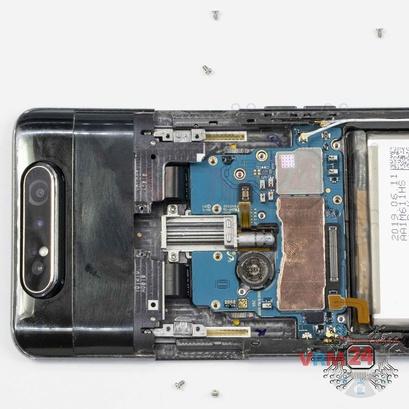 Cómo desmontar Samsung Galaxy A80 SM-A805, Paso 18/2