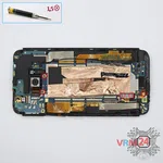 How to disassemble HTC One E8, Step 6/1