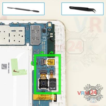How to disassemble Samsung Galaxy Tab A 8.0'' SM-T355, Step 13/1