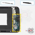 How to disassemble Motorola Moto E4 XT1762, Step 11/1