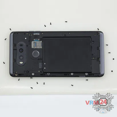 How to disassemble LG V20 H990N, Step 2/2